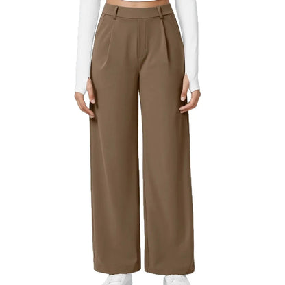 Men's Casual Pants Slim Straight Fit Outdoor Trousers with Multiple Pockets for Active Lifestyles 1