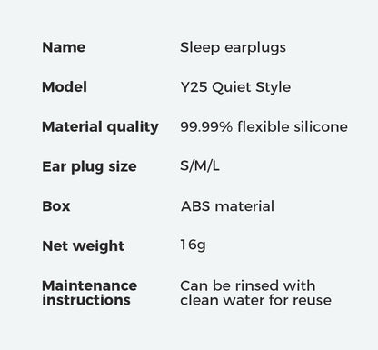 Silicone Ear Plugs For Sleep Soundproof Noise Reduction, Comfortable Sleep Aid Fall 2026 Gift