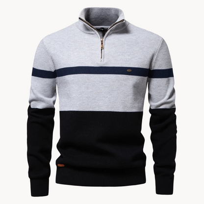 Soft Classic Men's Pullover - Half Zip, Cotton, Casual
