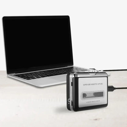 Kassette til USB-konverter bærbar bånddigitalisator MP3