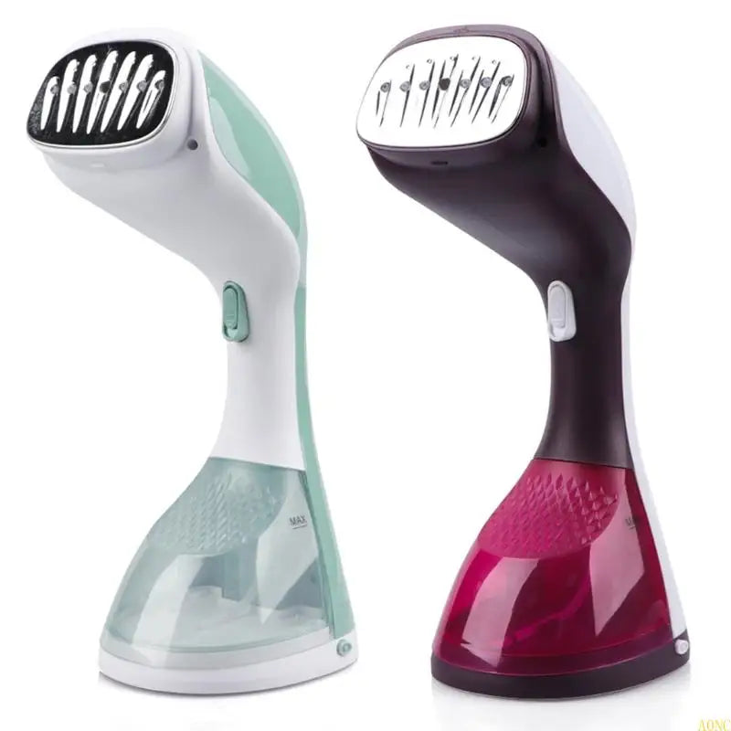Powerful Handheld Clothes Steamer with 220ml Water Tank and Stainless Steel Panel for Quick Touch-Ups 0