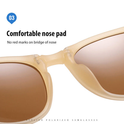 Praktische und stilvolle faltbare Sonnenbrille für Damen – ovales Design, UV400-Schutz, ideal für den Sommer 7