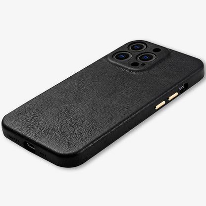 Custodia in pelle per iPhone 14 Pelle premium sottile protettiva