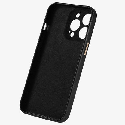 Custodia in pelle per iPhone 14 Pelle premium sottile protettiva