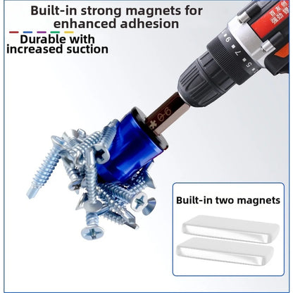 Magnetizer Drill Bit Tool Aluminum Alloy Hex Shaft 635mm Demagnetizer Accessory for DIY Projects