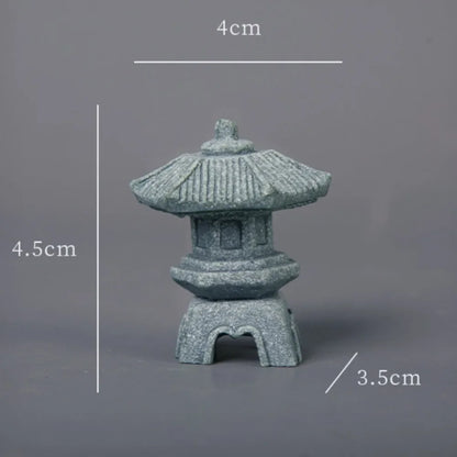 Pagoda Lantern Garden Statue Zen Yard Light Miniature Lamp for Micro Landscape Decor Fall 2026 Trend