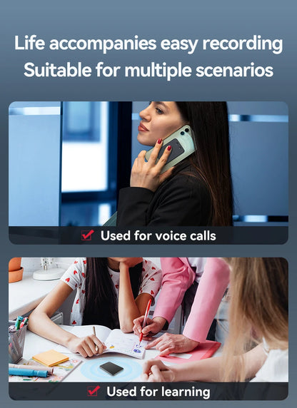 Enregistreur vocal IA avec transcription en temps réel 58 langues