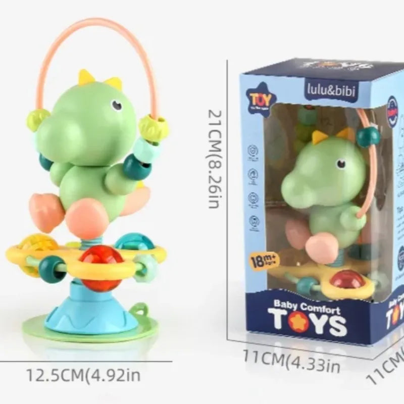 Baby kalmerende rammelaar zuignap speelgoed voor pasgeborenen sensorisch