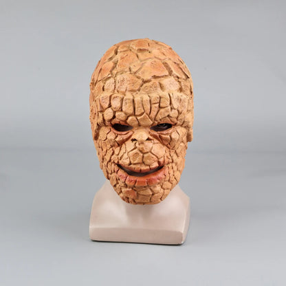 Fantastic Four Thing Latex Mask and Gloves Cosplay Set for Adults Halloween 2026