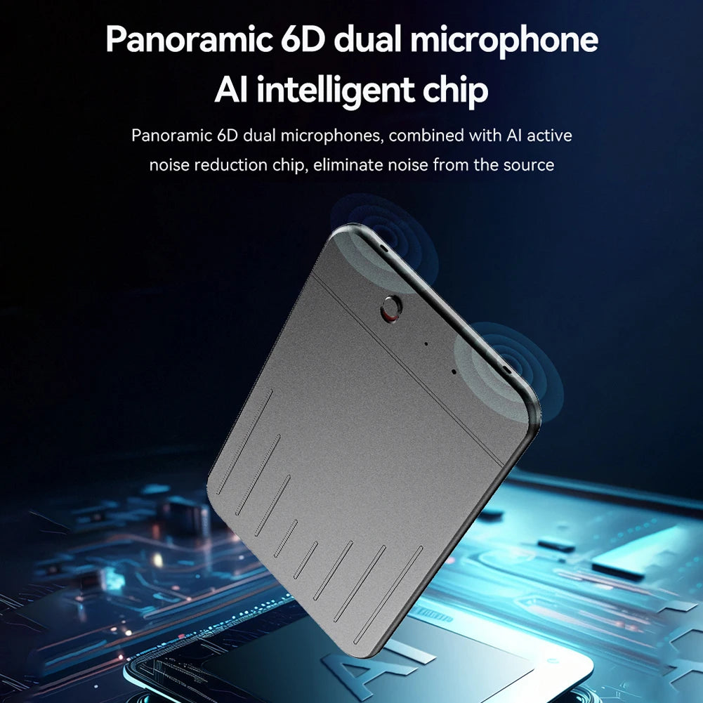 Enregistreur vocal AI ChatGPT4 Mini Transcripteur Traducteur