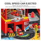 Multi-Storey Garage Racing Track with Cars - Interactive Parking Toy for Boys