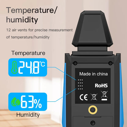 High-Frequency EMF Meter with Color Screen, 30MHz-8GHz EMF Detector, Three-Axis Signal Detection, USB Charging-4