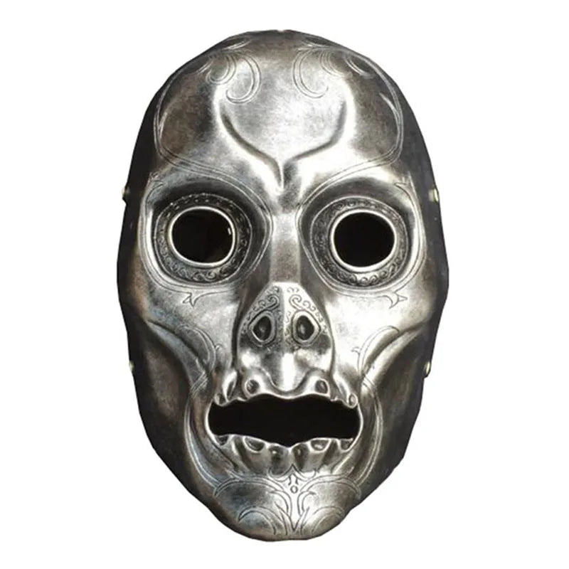Harry Potter Dooddoenermasker van kunsthars voor cosplay, gemaskerd bal, Halloween en carnaval, Malfoy-rekwisiet 2026
