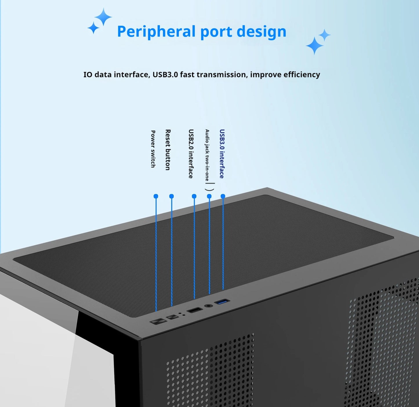 Boîtier PC Gaming Dreamland Pro ATX Double Verre Châssis 360mm