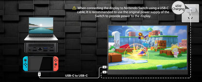 OLED 13,3 tommers bærbar skjerm 1 ms HDR 100 prosent DCI P3