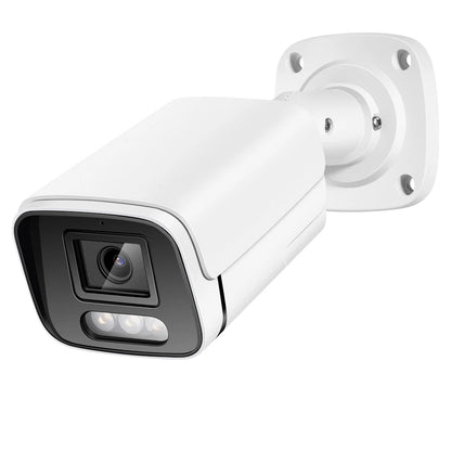 Cámara IP Bala PoE 4K H265 Exterior Visión Nocturna a Color