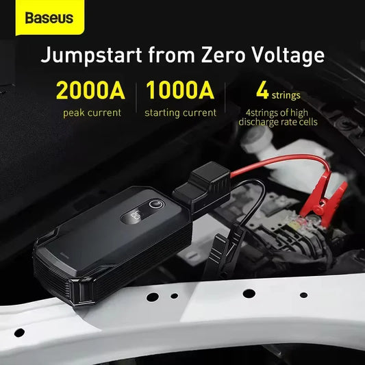 Car Jump Starter Power Bank Portable 12V Battery Charger for Emergency Boost Fall 2025 Road Trip Ready
