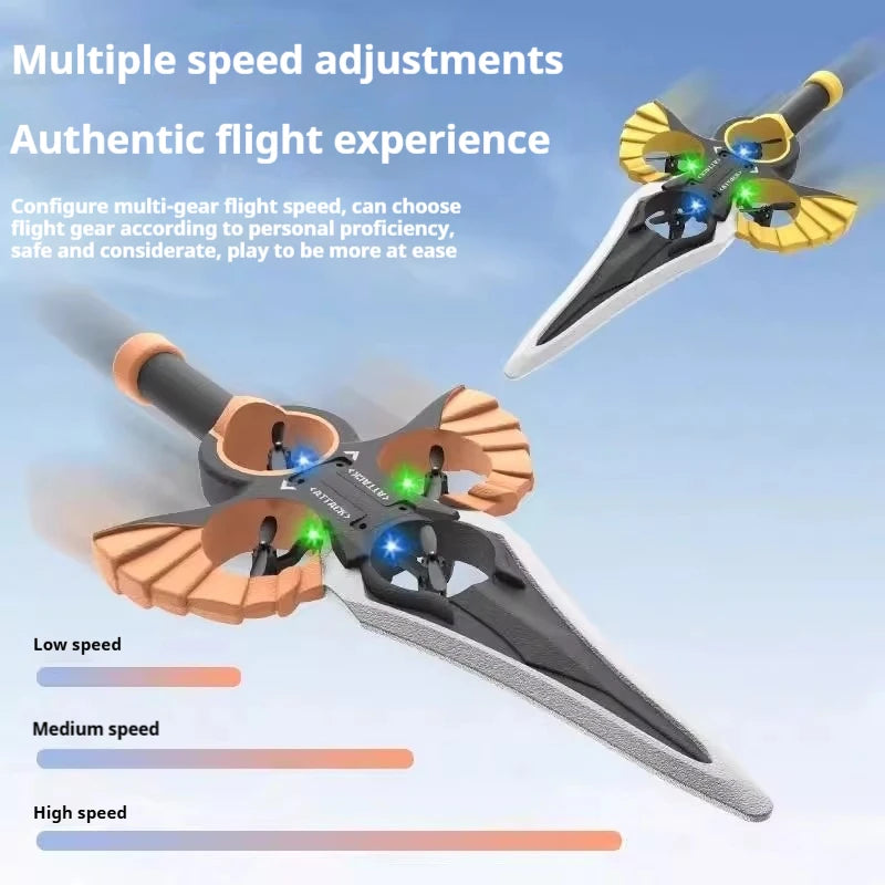 Flying Sword Toy Gesture Control Foam RC Stunt Toy Outdoor