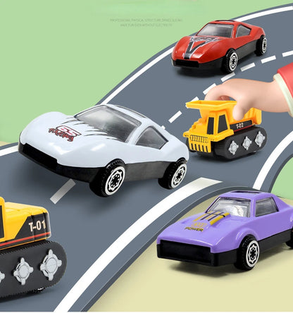 Calendario dell'Avvento Scatola di Giocattoli Auto Regalo di Natale per Bambini 24 Giorni