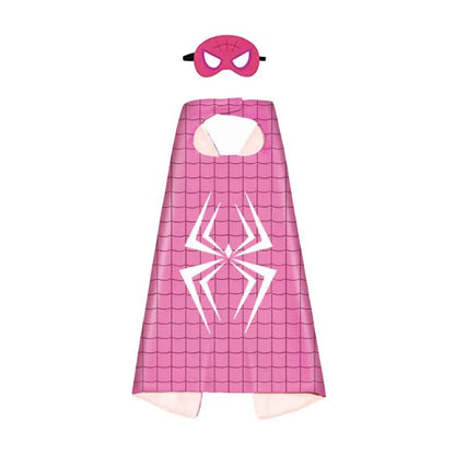 Set superheldencapes voor jongens en meisjes, verjaardagsfeest, cartoonverkleedkleding, Halloween-cosplayfeestbenodigdheden, paascadeau 2026