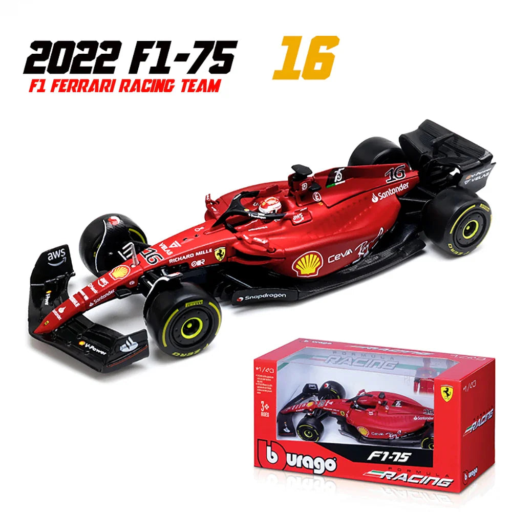 Die-Cast Car 1:43 Scale Formula One MCL60 Replica 2023 Collectible Display Model Fall 2025 Gift