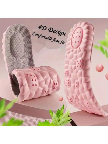 Insoles Women Cloud Ultrasoft Breathable Deodorizing Shock Absorbing Non Slip For Running And Standing Comfort Fall 2025