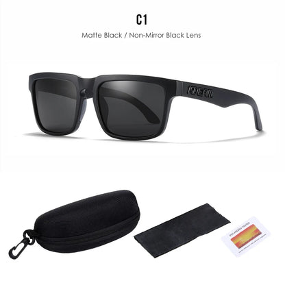 Lunettes de soleil polarisées unisexes pour l'extérieur tendance été 2026 Verres miroir légères Protection UV Idée cadeau