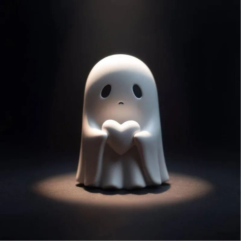 Middle Finger Ghost Statue Resin Halloween 2025 Centerpiece