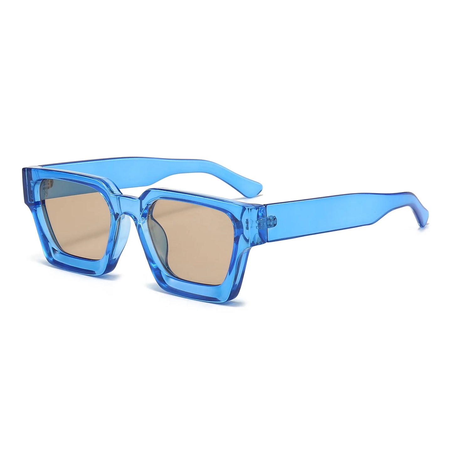 Sunglasses Square Frame Retro Unisex Shades Fall 2026 Trend UV400 Protection Gift