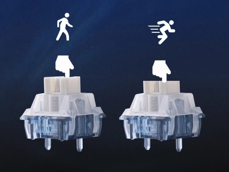 Teclado mecánico 75 por ciento Hot Swap montaje con junta cableado