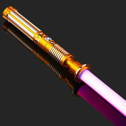 Lightsaber RGB Metal Håndtag Sværd Legetøj Cosplay 2025 Samlerobjekt Rekladerbar Blinkende LED Gave