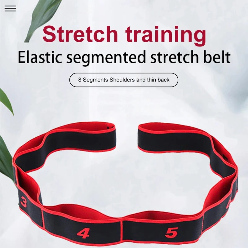 Elastic Resistance Band - Dance Yoga Stretching Belt for Pilates Fitness Equipment