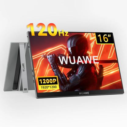 Écran portable 16 pouces 120Hz 1920x1200 HDR Cadeau de vacances