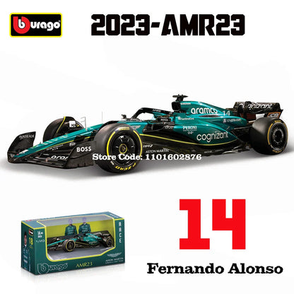 Die-Cast Car 1:43 Scale Formula One MCL60 Replica 2023 Collectible Display Model Fall 2025 Gift