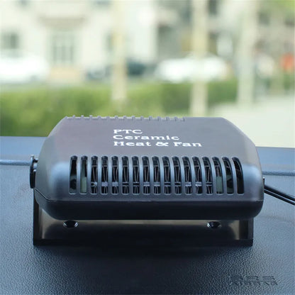12V Car Heater Fan Portable 150W Defroster Demister Cooler Dryer Winter 2025 Car Accessory
