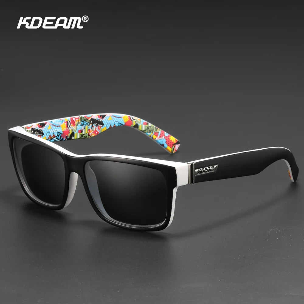 Gafas de sol polarizadas deportivas envolventes con lentes fotocromáticas para conducir al aire libre verano 2026 caja incluida