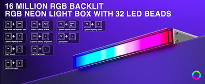 Teclado de juego mecánico con interruptor magnético al 60 por ciento 8KHz