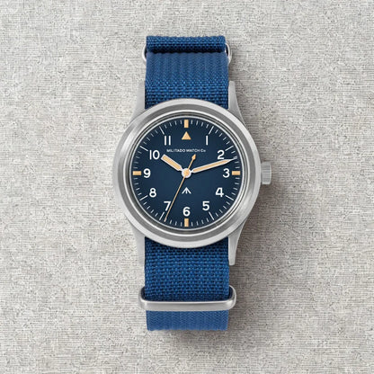 36mm Field Watch Sapphire Crystal VH31 Sweep Quartz