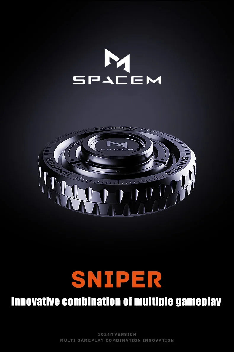 EDC Metall 3in1 Drückkarte Spinner Münze Stressabbaugerät