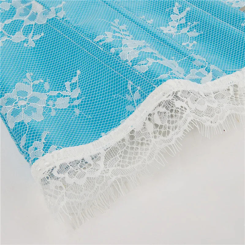 Corsetto da donna di supporto - scollo a barca, pizzo satinato