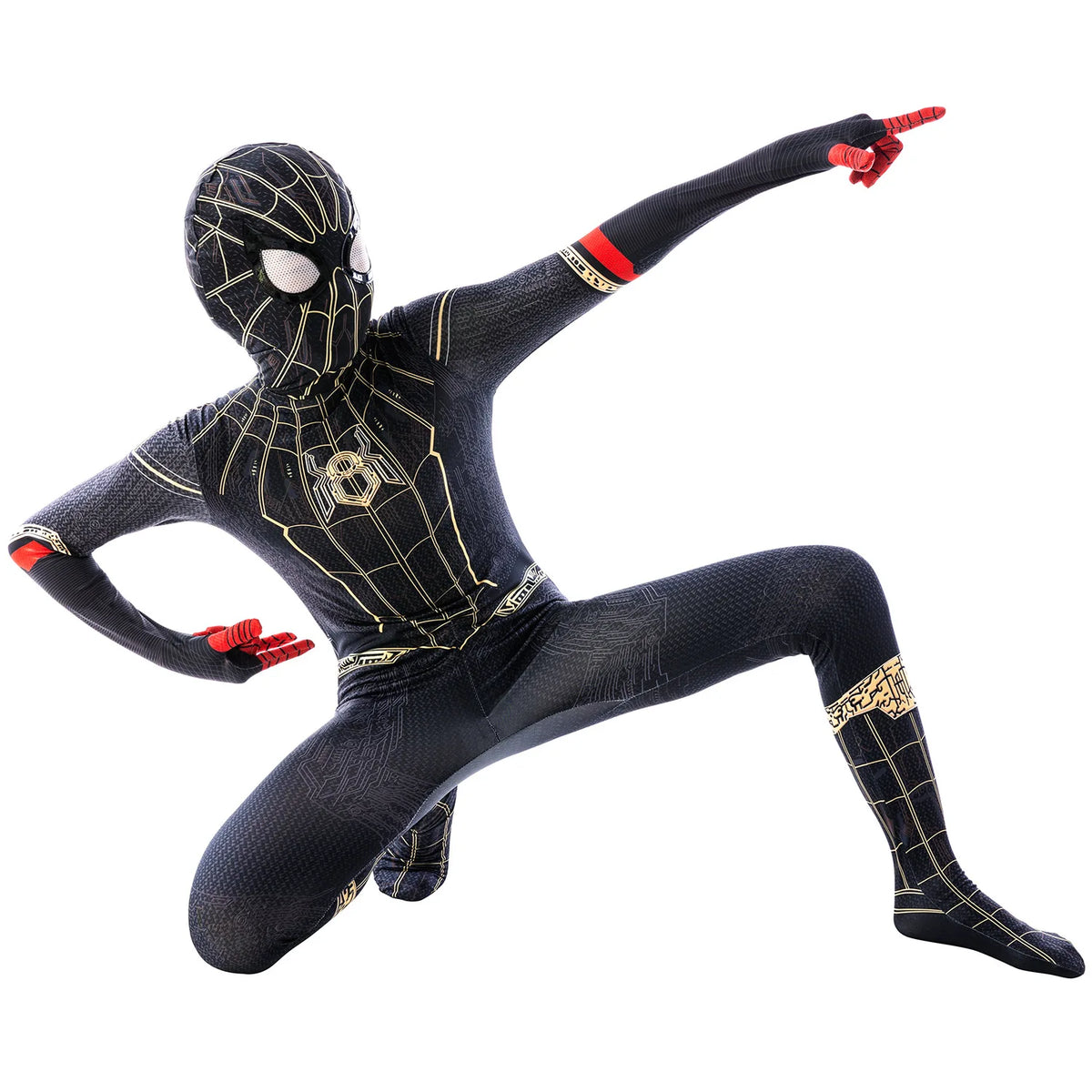 Miles Morales Spider-Man zentai-bodysuit, cosplaykostuum voor kinderen en volwassenen, superheldenkostuum Halloween 2026