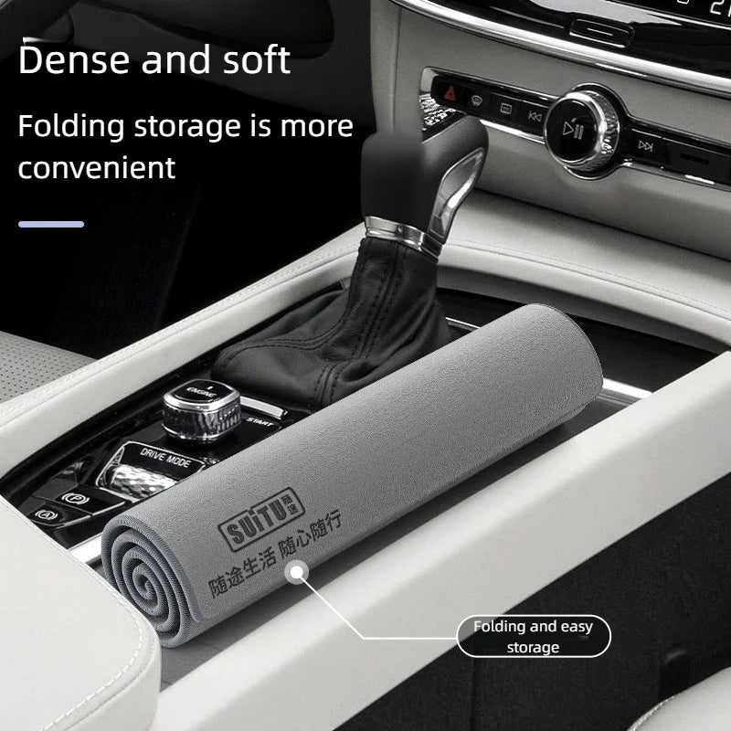 Car Wash Towel Coral Velvet Microfiber Cleaning Cloth 35x75cm Thickened Soft High Absorbent Fall 2025