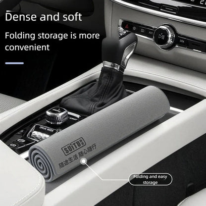 Car Wash Towel Coral Velvet Microfiber Cleaning Cloth 35x75cm Thickened Soft High Absorbent Fall 2025