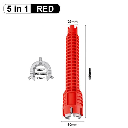 8 In 1 Multi-Purpose Magic Wrench for Home Tools - Plumbing & Faucet Installation Gadget