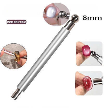 Cat Eye Nail Magnet Double Headed Magnetic Pen Tool For Precise Nail Art Design TikTok Viral Fall 2026