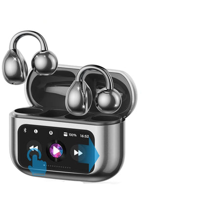 Wireless Translator Earbuds Touch Screen Case 144 Languages