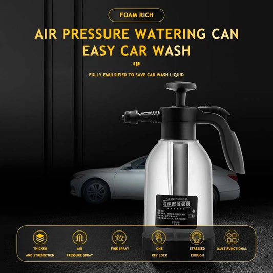 Car Wash Foam Sprayer Bottle Manual Air Pressure Gun
