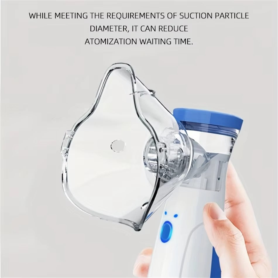 Nebulizer bærbar mini mesh nebulizer til voksne og børn stille inhalator på farten tilbage til skole 2025