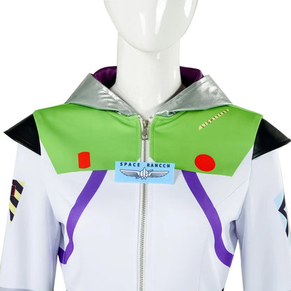 Buzz Lightyear Toy Story Disney-cosplaypak, jumpsuit met vleugels voor volwassenen, Halloweenfeest 2026