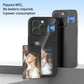 Customizable NFC Smart Phone Case for iPhone 16/15/14/13 Pro Max - Slim Ink Screen Projection Cover